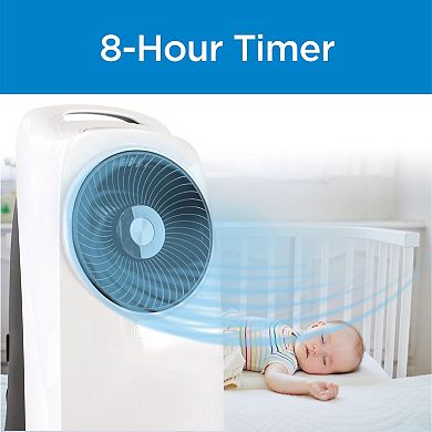 BLACK+DECKER Evaporati Portable Air Cooling Fan with 2-Gallon Water Tank