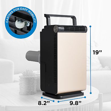 BLACK+DECKER 1000 BTU 3-in-1 Portable Air Conditioner, Fan, & Dehumidifier