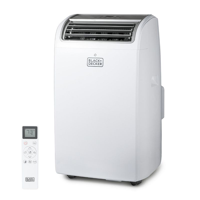 BLACK+DECKER™ 12,000-BTU 550-sq. ft. Portable Air Conditioner, White