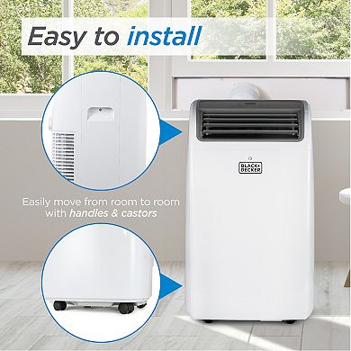BLACK+DECKER 8,150 BTU SACC/CEC Portable Air Conditioner with Heat