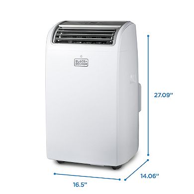 BLACK+DECKER 8,150 BTU SACC/CEC Portable Air Conditioner with Heat