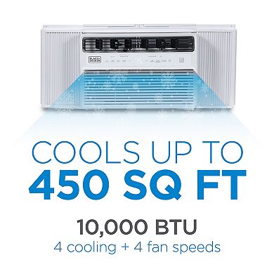 BLACK+DECKER 12,000-BTU 550 Sq. Ft. Inverter Window Air Conditioner