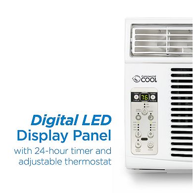 BLACK+DECKER Commercial Cool 10,000 BTU Window Air Conditioner with Remote