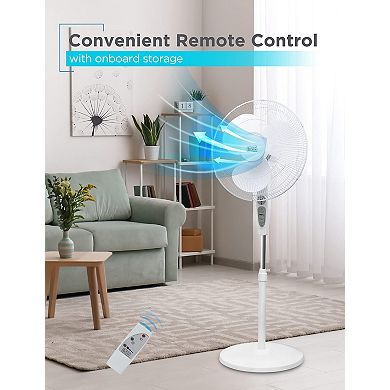 BLACK + DECKER 18-Inch Stand Fan with Remote