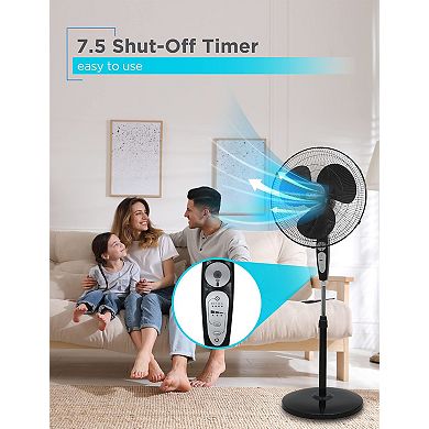 BLACK + DECKER 18-Inch Stand Fan with Remote