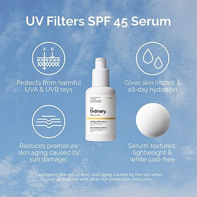 UV Filters SPF 45 Serum Sunscreen PA++++