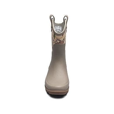 Bogs Lil Jolene Girls' Waterproof Rain Boots