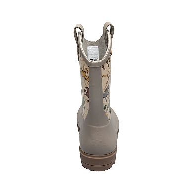 Bogs Lil Jolene Girls' Waterproof Rain Boots