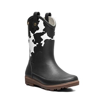 Bogs Lil Jolene Girls' Waterproof Rain Boots