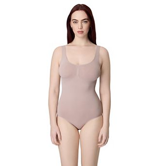 Maidenform® Women's Tummy Control Seamless Full Coverage Bodysuit Shapewear DMS836