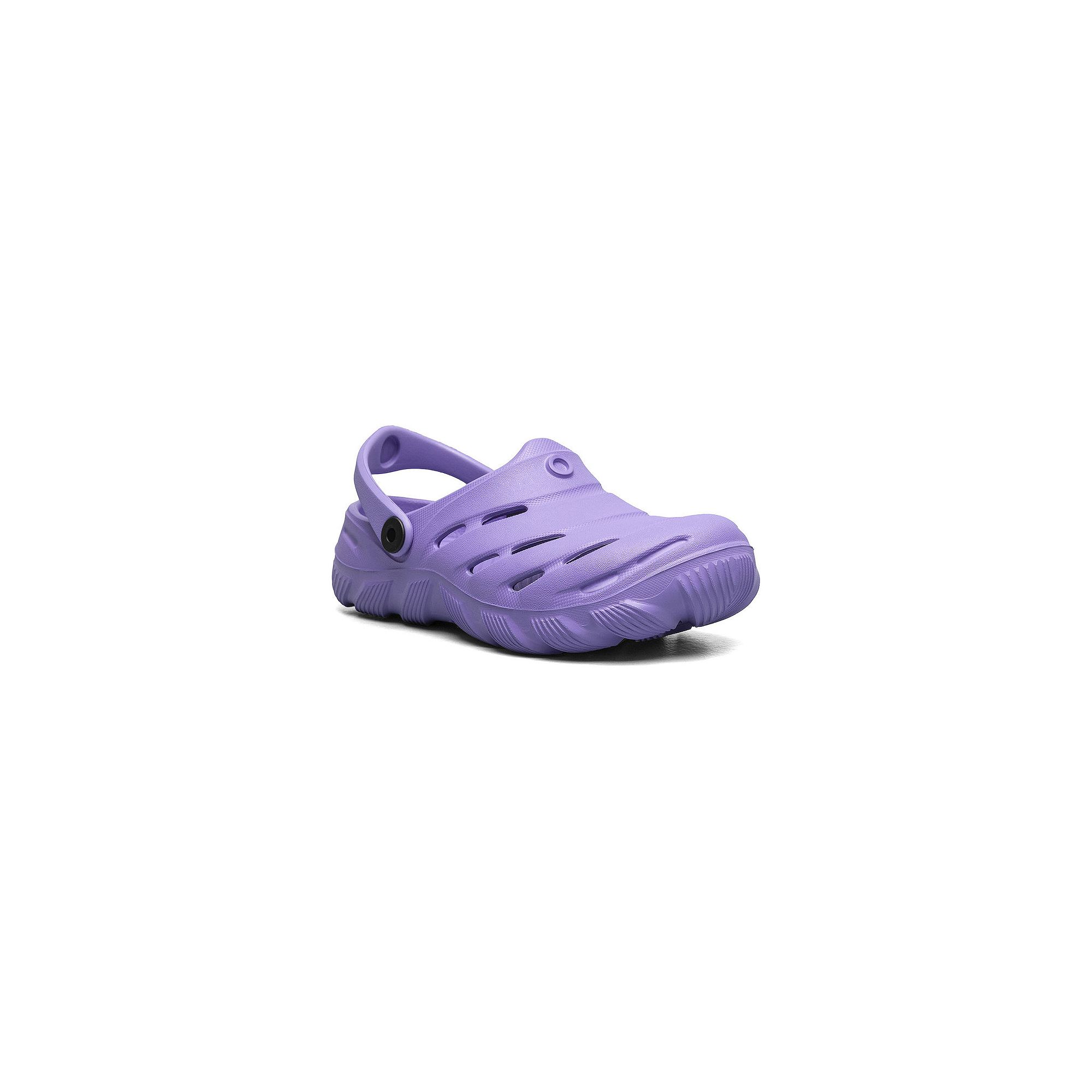 Bogs Boga Kids Clogs, Boys, Size: 1, Purple