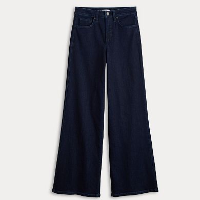 Women's LC Lauren Conrad Super High Rise Palazzo Wide Leg Jeans