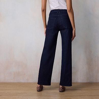 Women's LC Lauren Conrad Super High Rise Palazzo Wide Leg Jeans