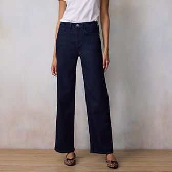 Women's LC Lauren Conrad Super High Rise Palazzo Wide Leg Jeans