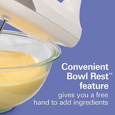 Hamilton Beach 6-Speed Hand Mixer with Case & Easy Clean Beaters
