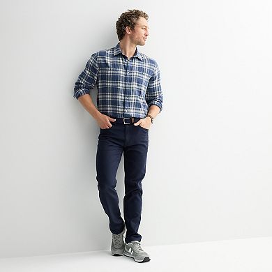 Sonoma Goods For Life® Long Sleeve Brushed Flannel Shirt