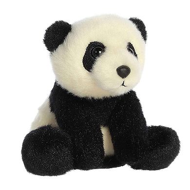 Aurora Mini White Shoulderkins 4.5" Min Panda Adorable Stuffed Animal