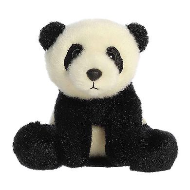 Aurora Mini White Shoulderkins 4.5" Min Panda Adorable Stuffed Animal