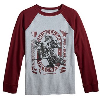 Boys 8-20 Sonoma Goods For Life® Adaptive Everyday Long Sleeve Raglan Tee