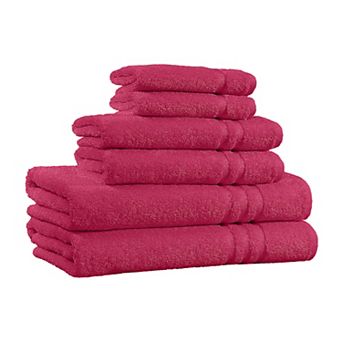 100% Cotton 6 pc Bath Towel Set Highly Absorbent, Extra Soft Quality Towel For Bathroom