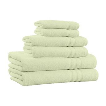 100% Cotton 6 pc Bath Towel Set Highly Absorbent, Extra Soft Quality Towel For Bathroom