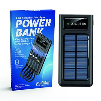 LED Portable Solarsync Power Bank PoLED Portable Solarsync Power Bank