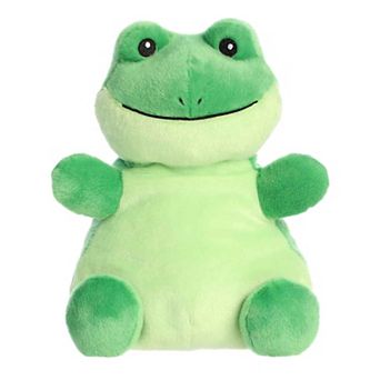 Aurora Large Green Palm Pals Party Sized 13" Ribbits Frog Adorable Stuffed Animal
