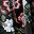 Black Spaced Blooms