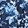 Navy Watercolor Bloom
