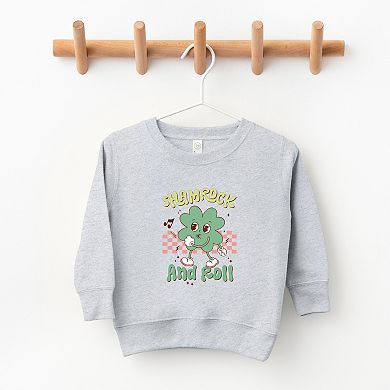 Shamrock And Roll Toddler Graphic Sweatshirt