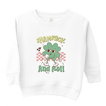 Shamrock And Roll Toddler Graphic Sweatshirt