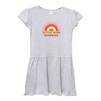 Little Miss Sunshine Toddler Girl Dress