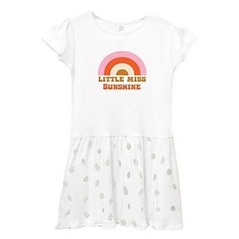 Little Miss Sunshine Toddler Girl Dress