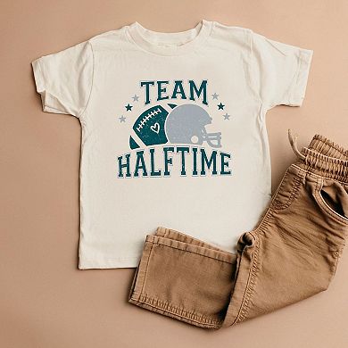Team Halftime Distressed - Green Toddler Short Sleeve Graphic Tee
