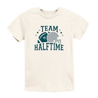 Team Halftime Distressed - Green Toddler Short Sleeve Graphic Tee