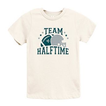 Team Halftime Distressed - Green Toddler Short Sleeve Graphic Tee