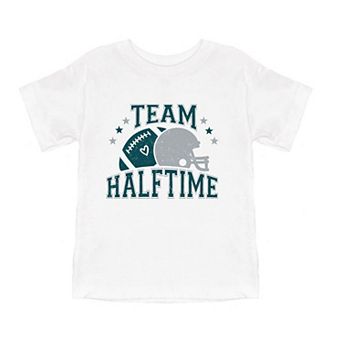 Team Halftime Distressed - Green Toddler Short Sleeve Graphic Tee