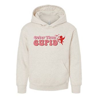 Cuter Than Cupid Youth Graphic Hoodie
