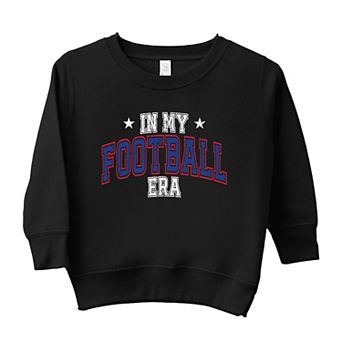 In My Football Era - Blue Toddler Graphic Sweatshirt