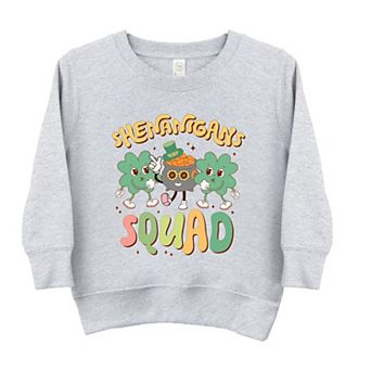 Shenanigans Squad Youth Ultra-Soft Graphic Sweatshirt