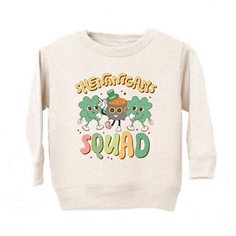 Shenanigans Squad Youth Ultra-Soft Graphic Sweatshirt