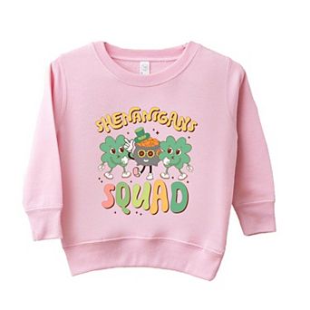 Shenanigans Squad Youth Ultra-Soft Graphic Sweatshirt