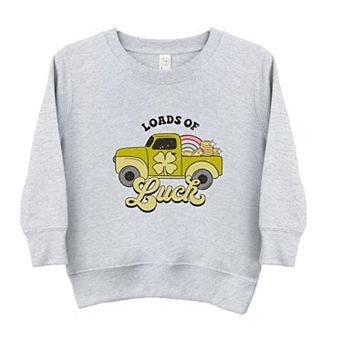 Loads Of Luck Retro Truck Youth Ultra-Soft Graphic Sweatshirt