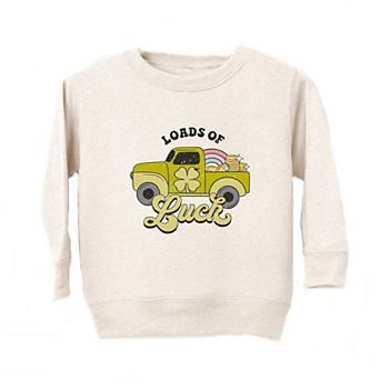 Loads Of Luck Retro Truck Youth Ultra-Soft Graphic Sweatshirt