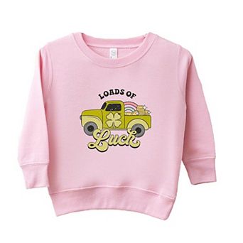 Loads Of Luck Retro Truck Youth Ultra-Soft Graphic Sweatshirt