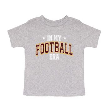 In My Football Era - Maroon Toddler Short Sleeve Graphic Tee
