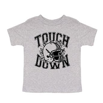 Touchdown Helmet Toddler Short Sleeve Graphic Tee