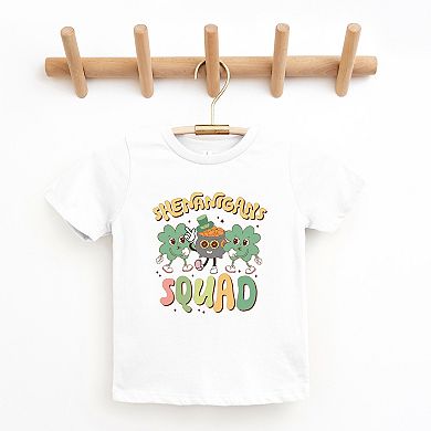 Shenanigans Squad Toddler Short Sleeve Graphic Tee