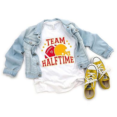 Team Halftime Distressed - Red Youth Short Sleeve Graphic Tee