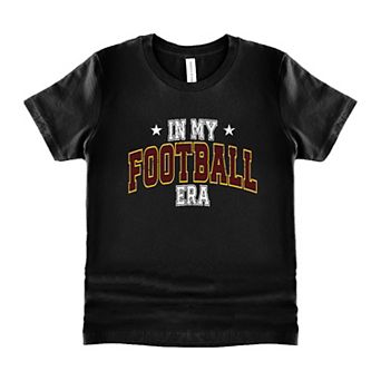 In My Football Era - Maroon Youth Short Sleeve Graphic Tee